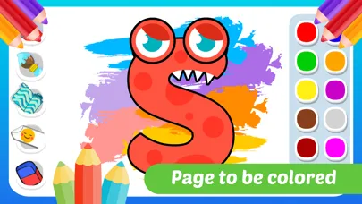 Captures d'écran de Alphabet Lord Coloring Book