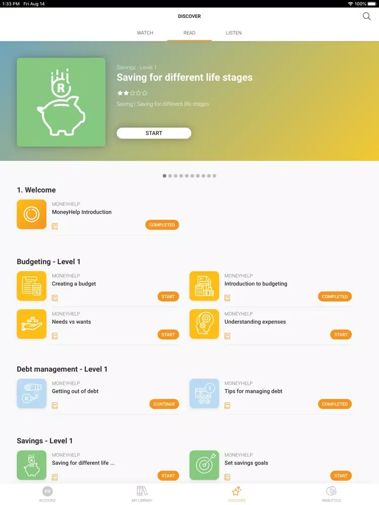 MoneyHelp iPad 應用截圖