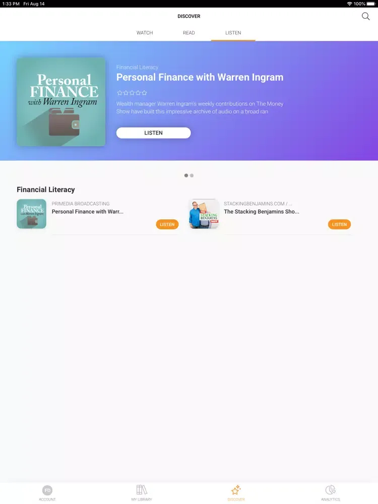 MoneyHelp iPad 應用截圖