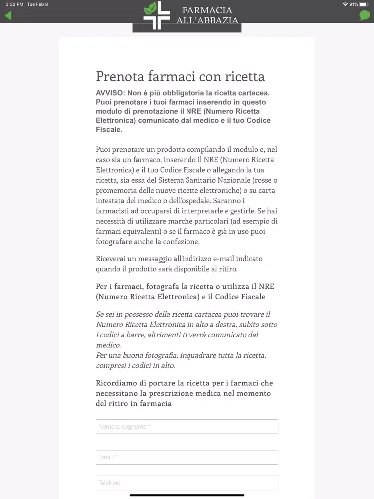 صور Farmacia All'Abbazia iPad 