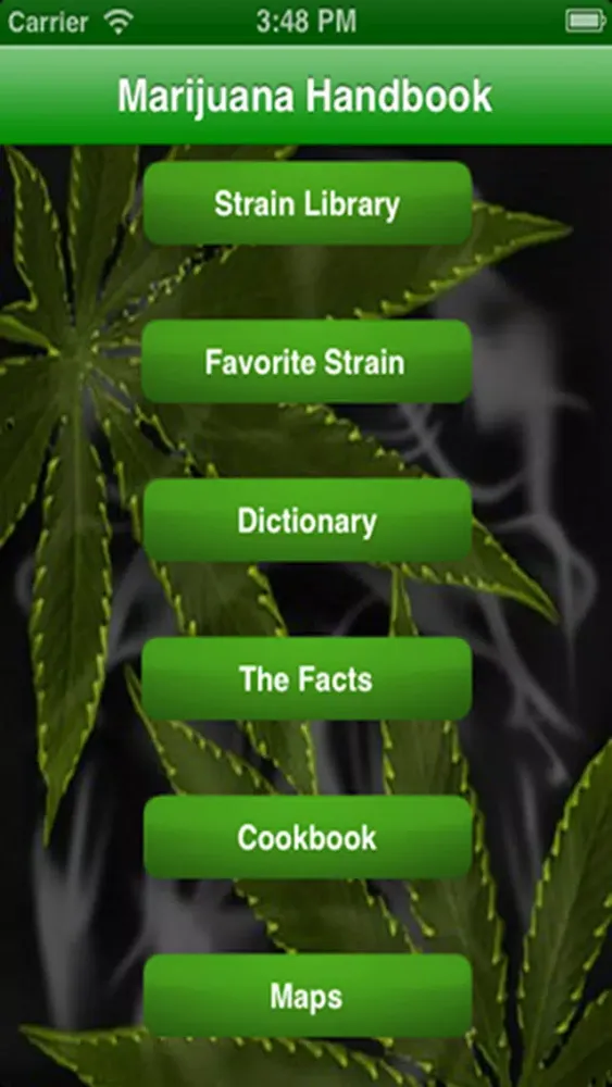 Marijuana Handbook Screenshots