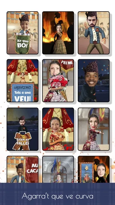 ภาพหน้าจอของ Fallas Yourself - Video Editor