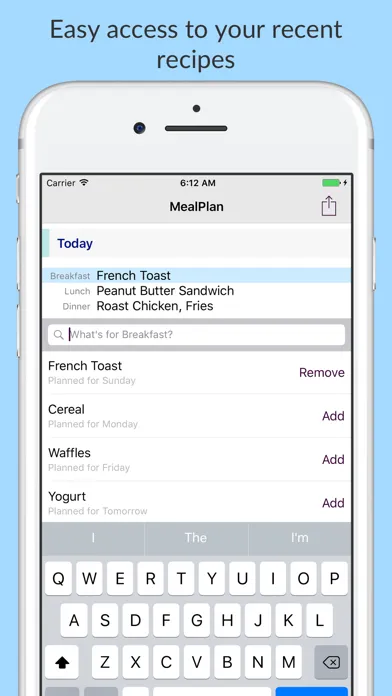 MealPlan+ Ekran Görüntüleri