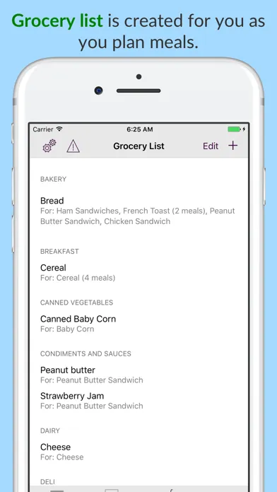 MealPlan+ Ekran Görüntüleri