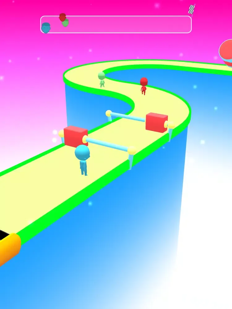 صور Fall Race : Guys Racing iPad 