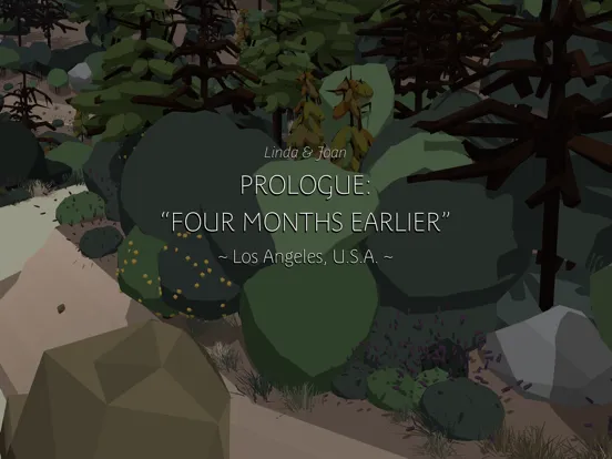 Tangkapan skrin “Four Months Earlier” iPad 