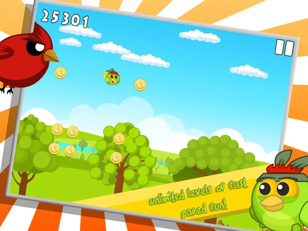 Bouncy Bird Free iPad  سکرین شاٹس