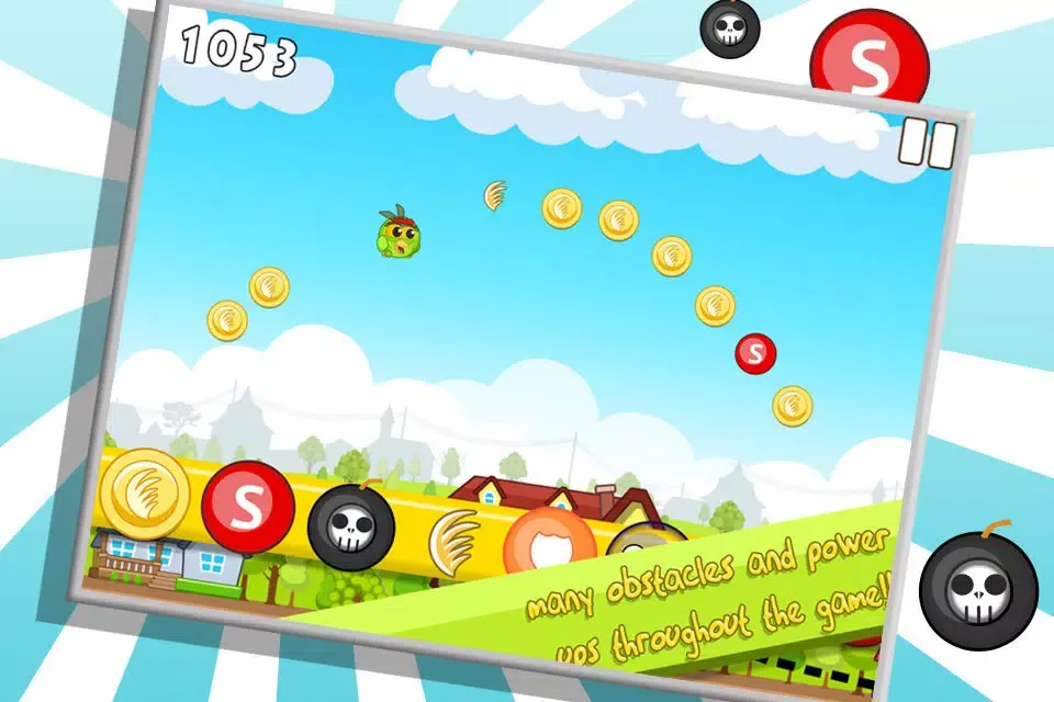 Bouncy Bird Free سکرین شاٹس