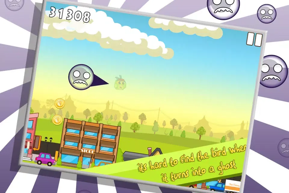 Bouncy Bird Free سکرین شاٹس