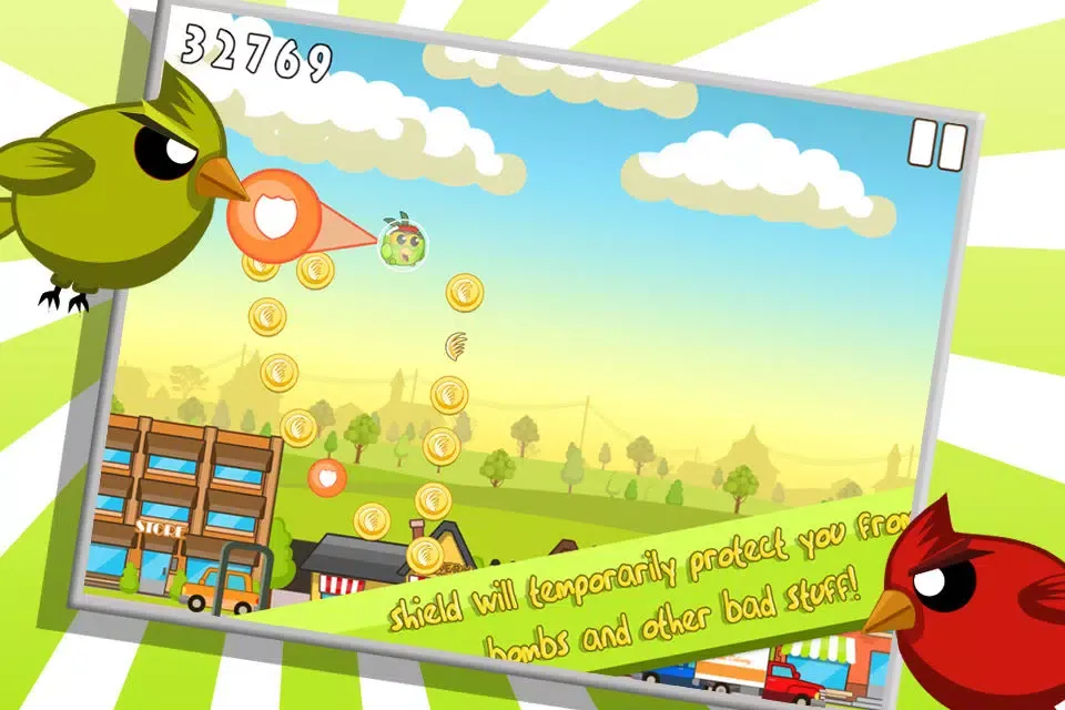 Bouncy Bird Free سکرین شاٹس