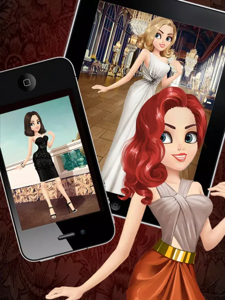Fashion Model Dress Up Party iPad 应用截图