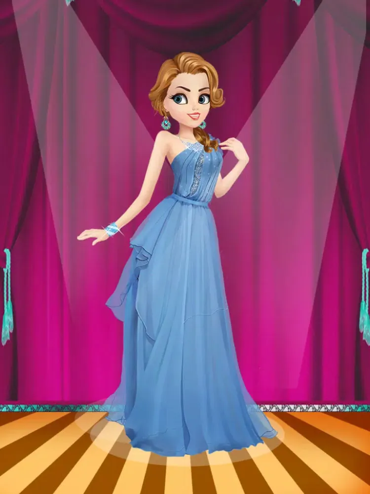 Fashion Model Dress Up Party iPad 应用截图