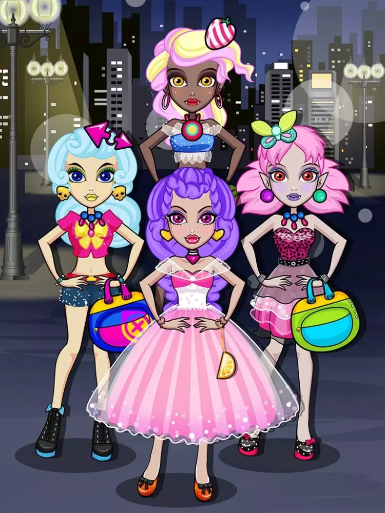 Monster Girl High School Fashion - Haunted Makeover iPad  Ekran Görüntüleri