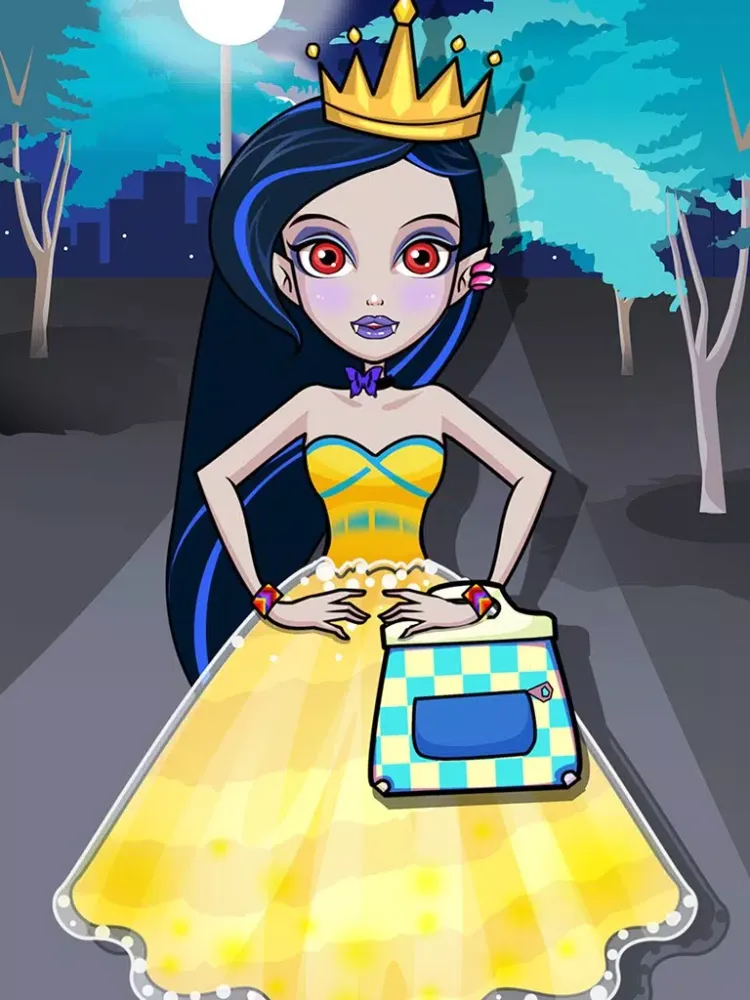 Monster Girl High School Fashion - Haunted Makeover iPad  Ekran Görüntüleri