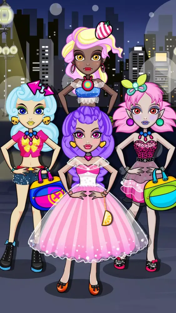 Monster Girl High School Fashion - Haunted Makeover Ekran Görüntüleri