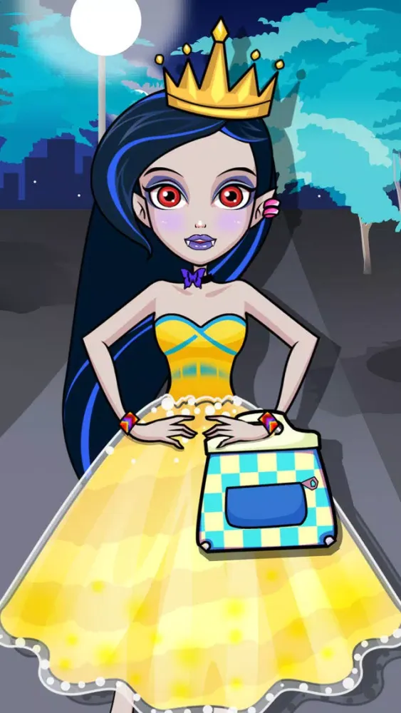 Monster Girl High School Fashion - Haunted Makeover Ekran Görüntüleri