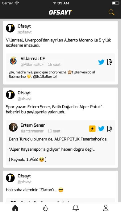 Ofsayt Screenshots
