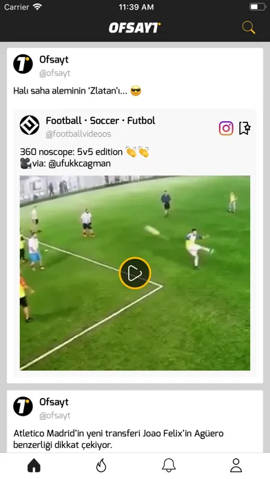 Ofsayt Screenshots