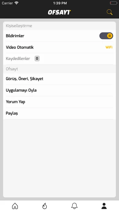 Ofsayt Screenshots
