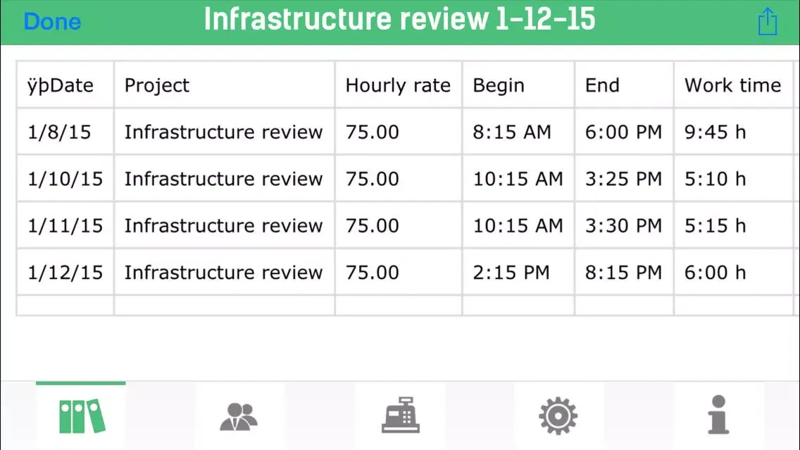تصاویر Freelancer Timesheet