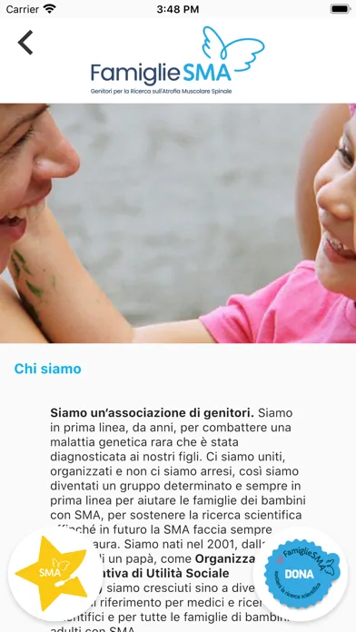 Famiglie SMA Screenshots