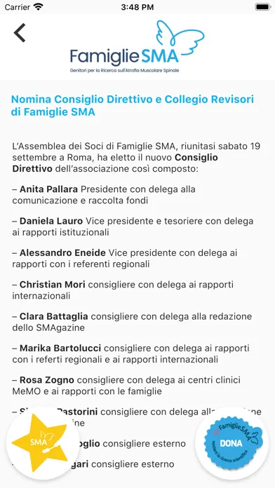 Famiglie SMA Screenshots