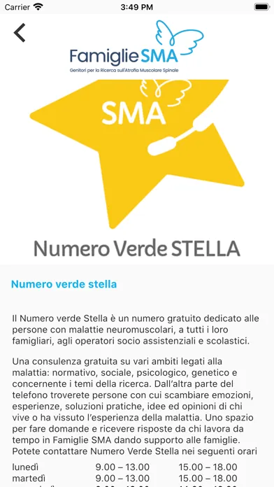 Famiglie SMA Screenshots
