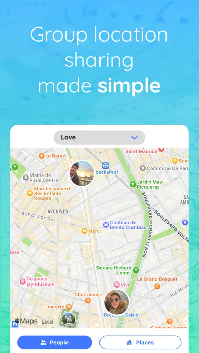 Familapp: Live Location Share应用截图