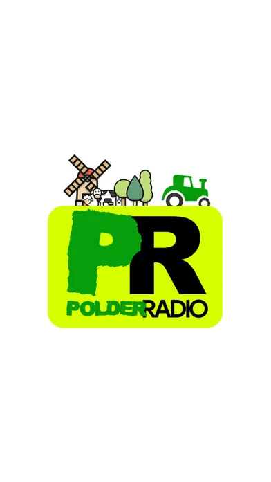 Capturas de tela do Polder Radio