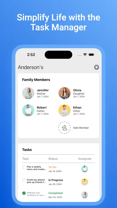 Family Task Manager سکرین شاٹس