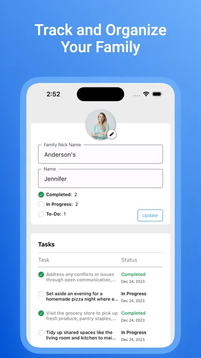 Family Task Manager سکرین شاٹس