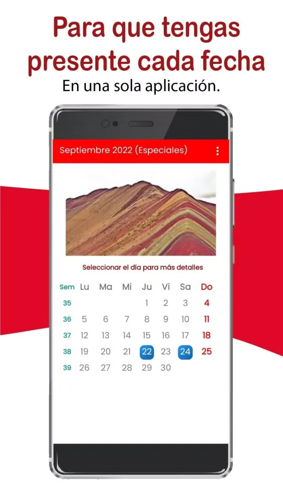 Calendario de Perú 2024应用截图