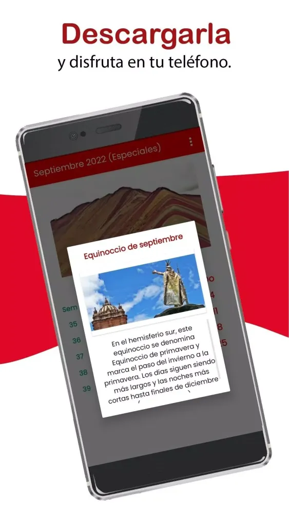 Calendario de Perú 2024应用截图