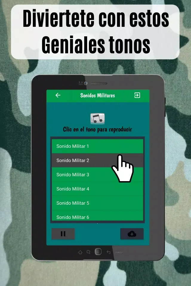 Скриншоты Sonidos Militares