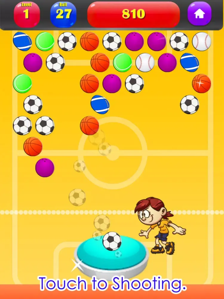 Capturas de pantalla de Ball Shooting Matching Games iPad 