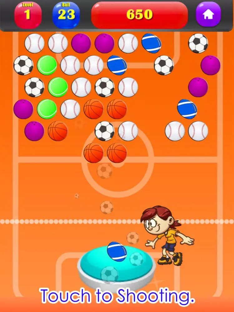 Capturas de pantalla de Ball Shooting Matching Games iPad 