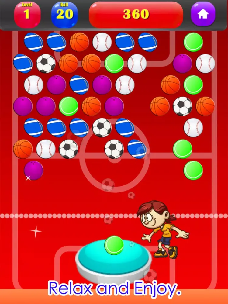 Capturas de pantalla de Ball Shooting Matching Games iPad 