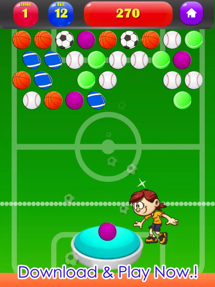 Capturas de pantalla de Ball Shooting Matching Games iPad 