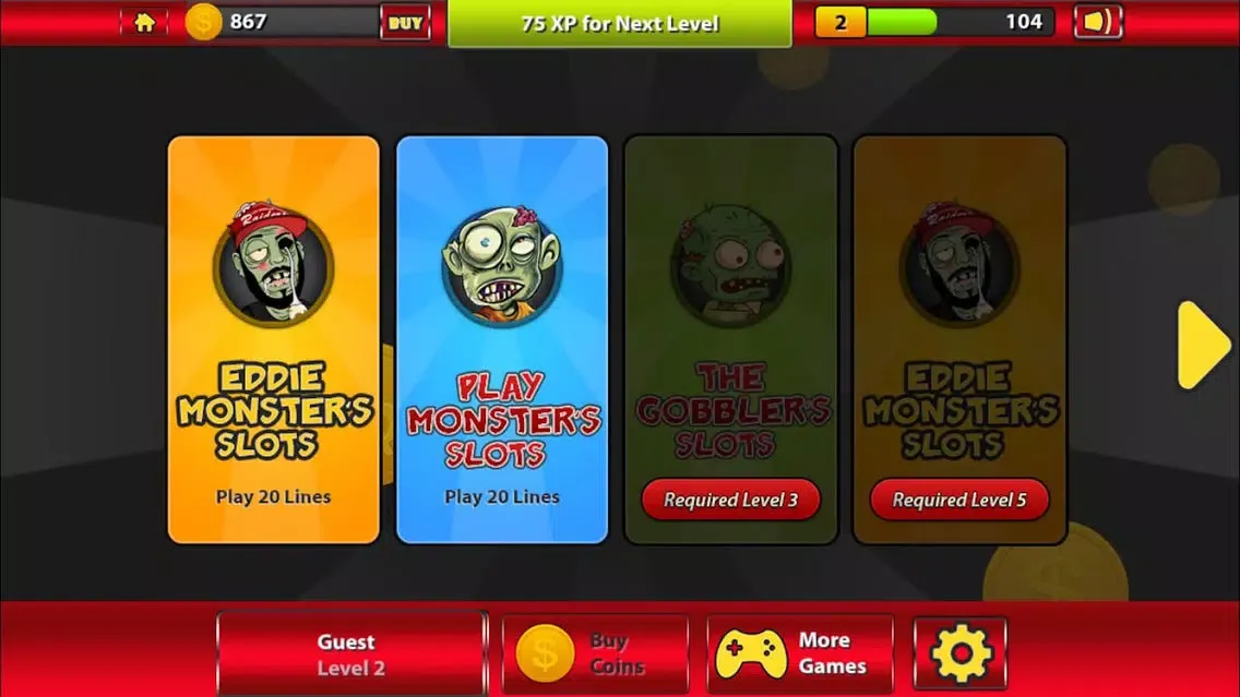 Zombie Las Vegas Casino Slots machine! lucky game of the day স্ক্রিনশট