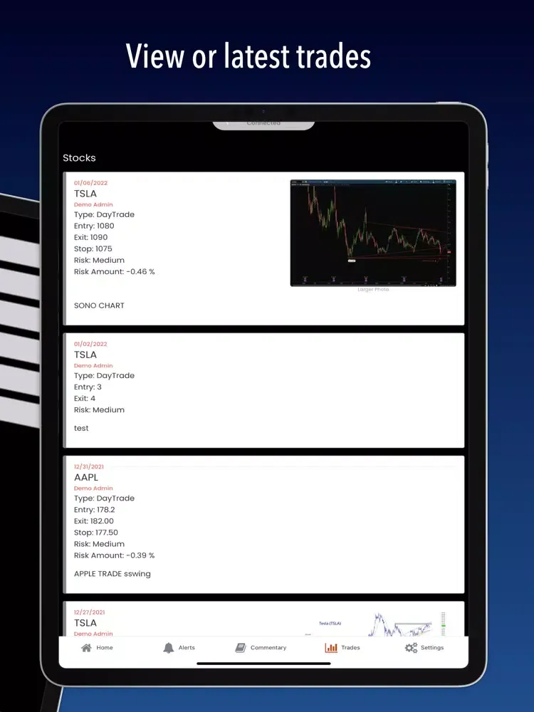 FOT Alerts iPad  স্ক্রিনশট