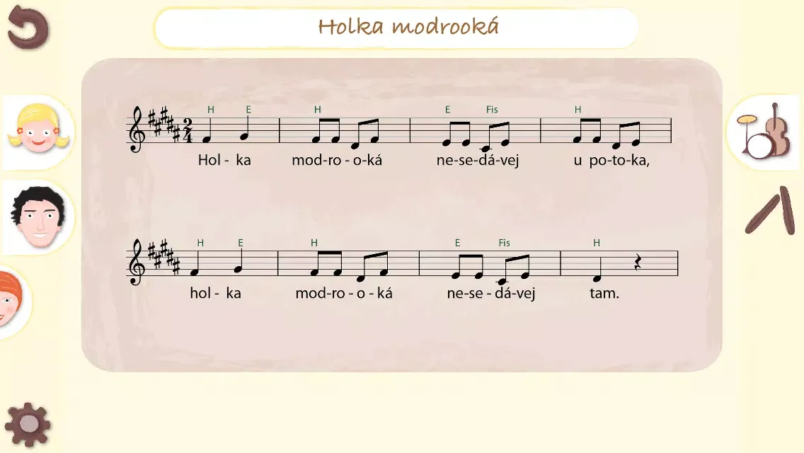 Скриншоты Hravé písničky