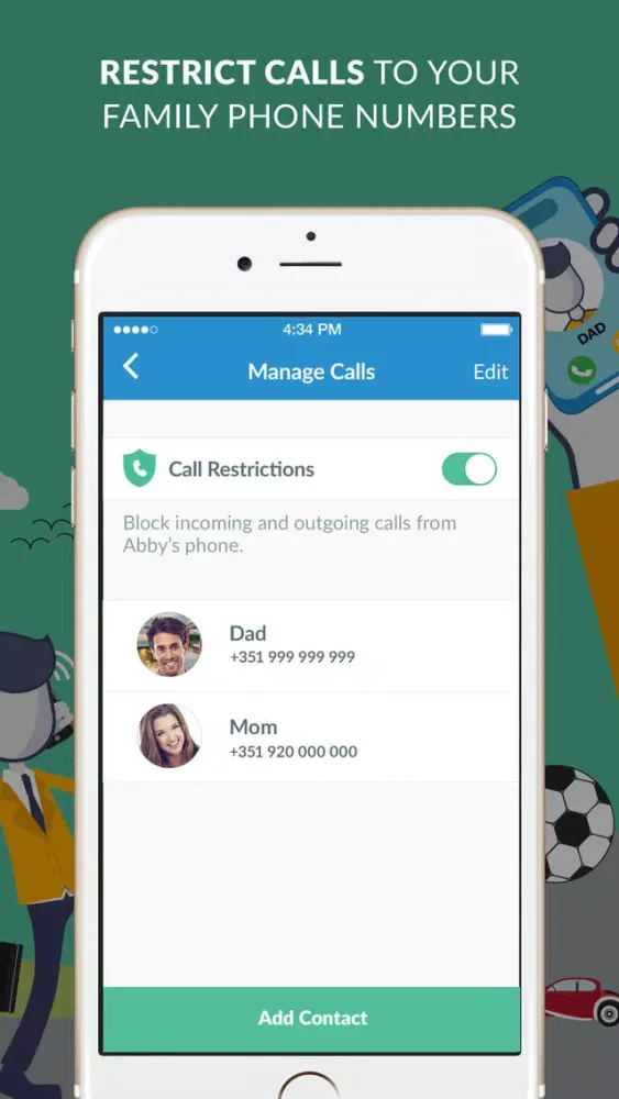 Fammly - Family Locator and Parental Controls سکرین شاٹس