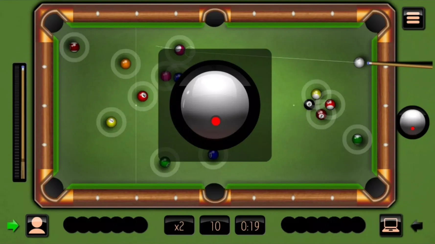 Famobi's 8 Ball Billiards Screenshots