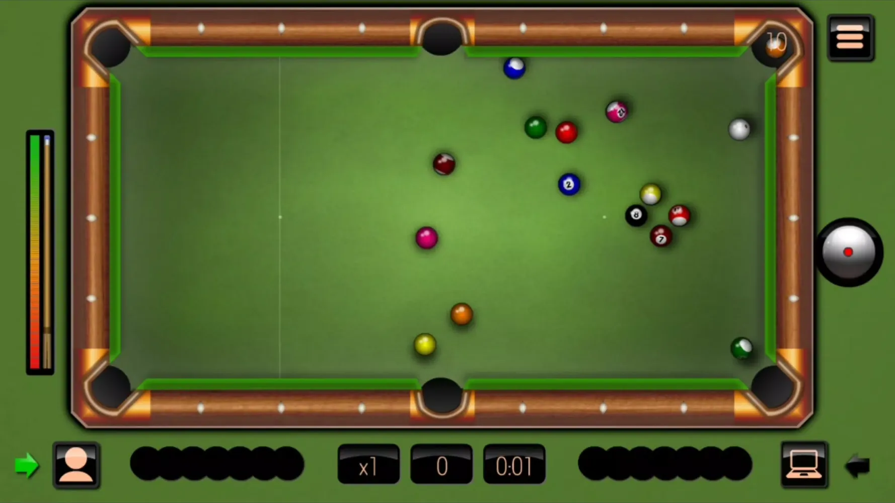 Famobi's 8 Ball Billiards Screenshots