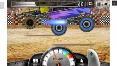 Capturas de tela do Monster Truck Drag Racing