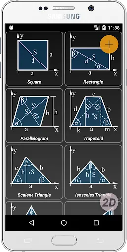 Geometryx: Geometry Calculator应用截图