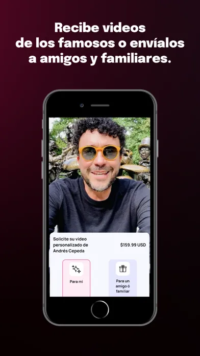 Famosos - Saludos a un Clic Screenshots