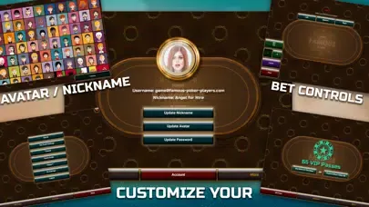 Famous Poker Players - Holdem Screenshots