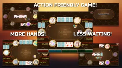 Famous Poker Players - Holdem Screenshots