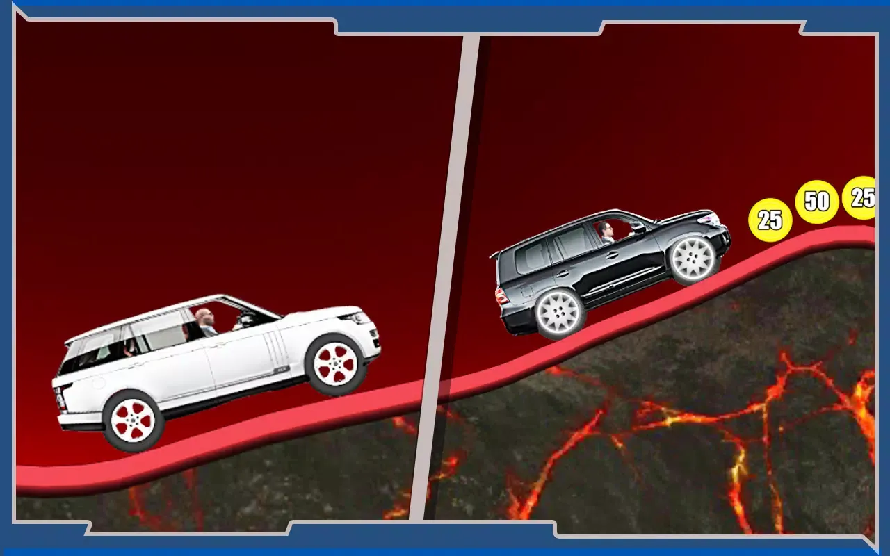Up Hill Racing: Luxury Cars Ekran Görüntüleri